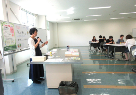 【画像】学園初の「水引講座」がはじまりました